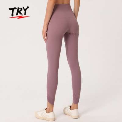 1962  New Mesh Stitching workout Leggings Women high waisted fit Yoga Pants